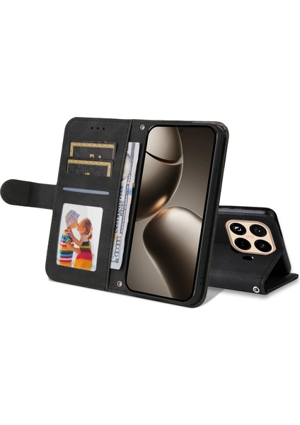 Xiaomi 15T Pro Deri Cüzdan Kılıf Cilt Dokunmatik Telefon Kılıfı ve Kayışı (Yurt Dışından) fırsatları