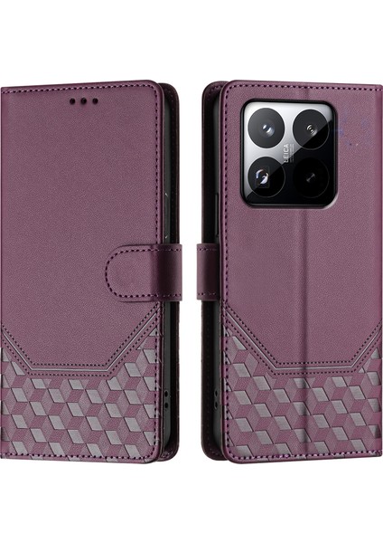 Xiaomi 15T Rfıd Engelleme Deri Telefon Kılıfı ve Kayışı Için (Yurt Dışından)