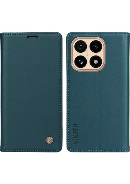Xiaomi 15T Telefon Kılıfı Manyetik Kapatma Pu Deri Kılıf (Yurt Dışından)