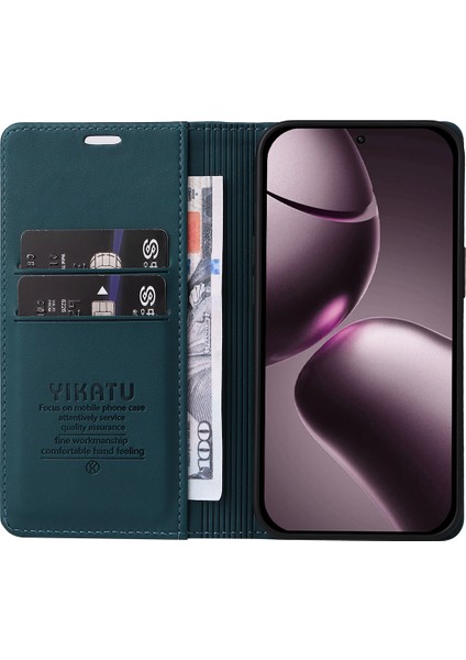 Xiaomi 15T Telefon Kılıfı Manyetik Kapatma Pu Deri Kılıf (Yurt Dışından) fiyatları