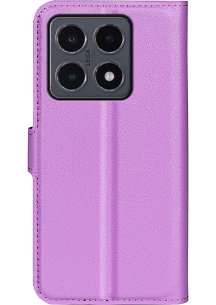 Xiaomi 15T Litchi Dokulu Darbeye Dayanıklı Deri Cüzdan Telefon Kılıfı (Yurt Dışından) modelleri