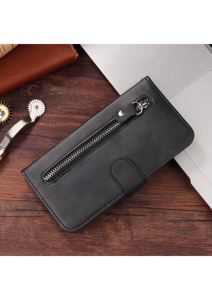 Xiaomi 15T Pu Deri Kılıf ve Fermuarlı Cepli Cüzdan Telefon Kılıfı Için (Yurt Dışından) fiyatları