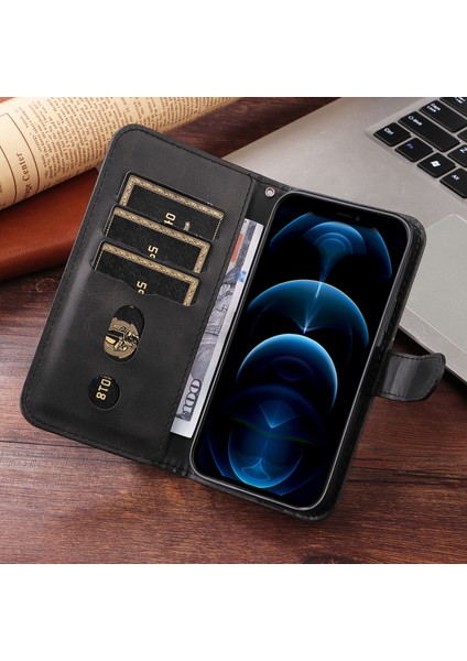 Xiaomi 15T Pu Deri Kılıf ve Fermuarlı Cepli Cüzdan Telefon Kılıfı Için (Yurt Dışından) fırsatları