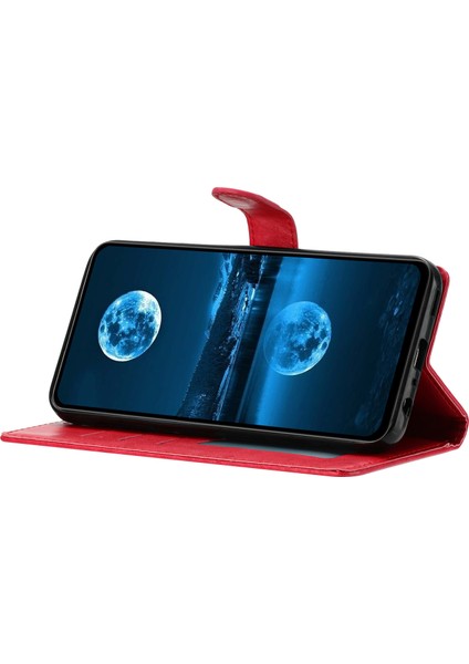 Xiaomi 15T Deri Kılıf Cüzdan Standlı Telefon Kılıfı ve Kullanışlı Kayış (Yurt Dışından) fiyatları