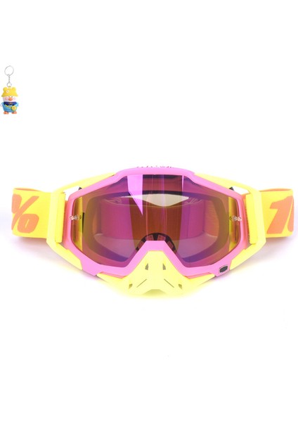 Kross Motosiklet Gözlükleri Açık Bisiklet Gözlükleri Kayak Kask Gözlükleri (Yurt Dışından)