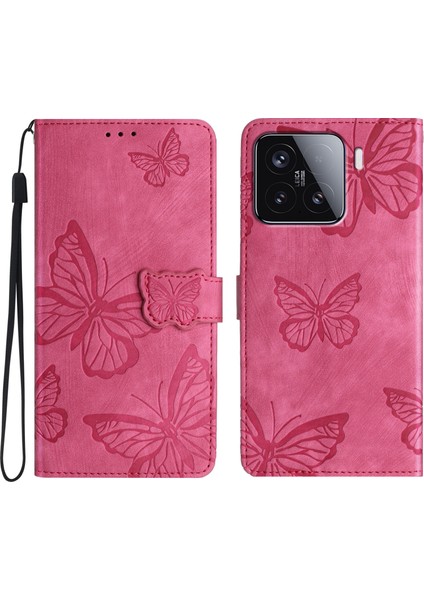 Xiaomi 15T Skin-Touch Flip Cüzdan Deri Telefon Kılıfı Için (Yurt Dışından)