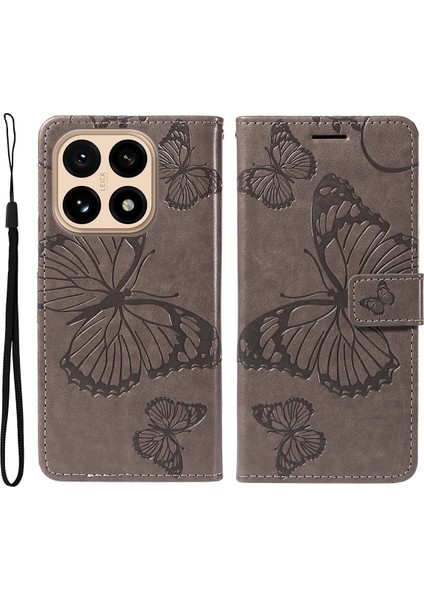 Xiaomi 15T Cüzdan Kılıfı Çiçekli Deri Telefon Kılıfı (Yurt Dışından)