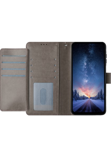 Xiaomi 15T Pro Cüzdan Telefon Kılıfı Standı Pu Deri Folio Kapak 8 Kart Yuvası ile (Yurt Dışından) fırsatları