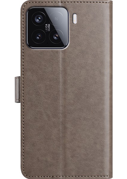 Xiaomi 15T Pro Cüzdan Telefon Kılıfı Standı Pu Deri Folio Kapak 8 Kart Yuvası ile (Yurt Dışından) indirimleri