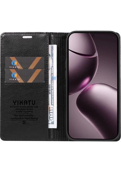 Xiaomi 15T Cüzdan Kılıfı Litchi Doku Manyetik Kapatma Deri Telefon Kılıfı (Yurt Dışından) fiyatları