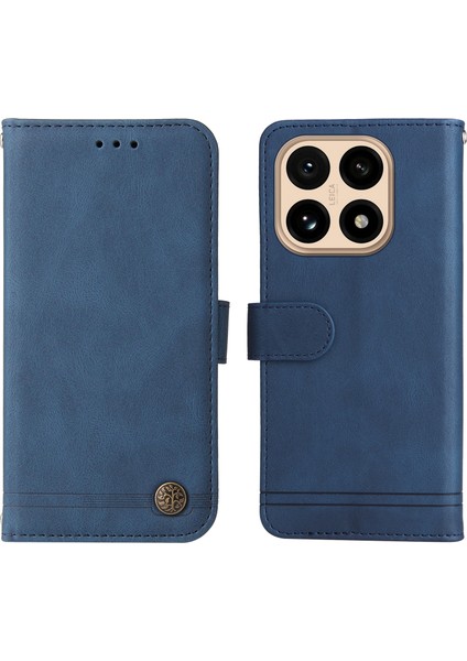 Xiaomi 15T Deri Cüzdan Kılıf Cilt Dokunmatik Telefon Kılıfı Kayışlı (Yurt Dışından)