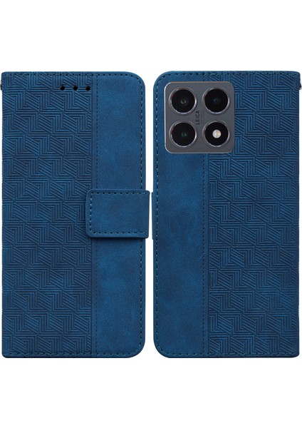 Xiaomi 15T Deri Cüzdan Telefon Kılıfı ve Bilek Kayışı (Yurt Dışından)