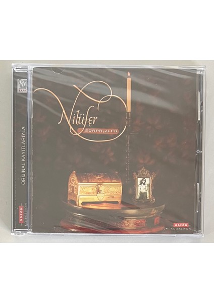 Nilüfer Sürprizler CD (Jelatininde Sıfır Orijnal Dönem Baskı Cd)