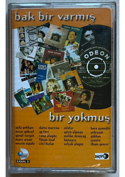 Bak Bir Varmış Bir Yokmuş Kaset (Jelatinli Sıfır Orijinal Dönem Baskı Kaset)