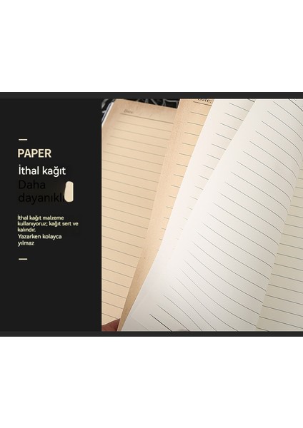 Öğrenci Çapraz Metal Yama Not Defteri (Yurt Dışından) fiyatları