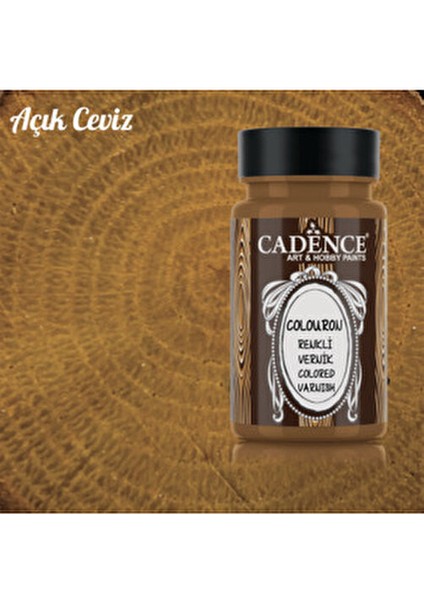 Renkli Vernik Model CV12 Açık Ceviz Renk 90 ml Hızlı Kuruma Özelliğiyle fiyatları