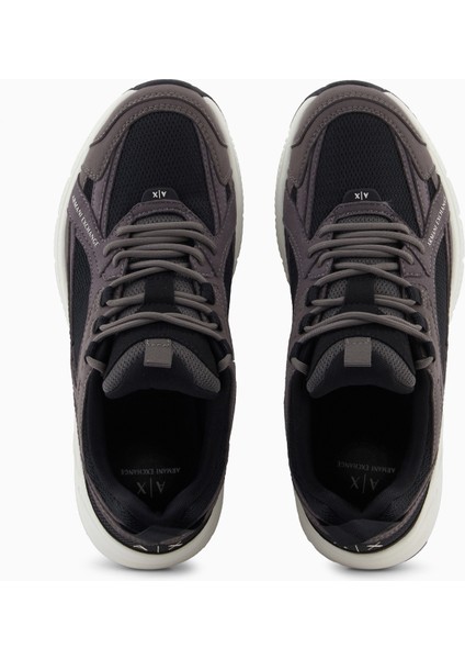 Siyah - Gri Erkek Sneaker XM001690 modelleri