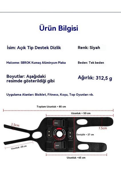 Kayışlı Diz Koruması Patella Diz Koruması (Yurt Dışından) indirimleri