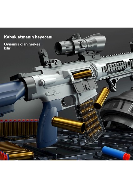 Luochen Fırlatma M416 Oyuncak Yumuşak Mermi Tabancası (Yurt Dışından) modelleri