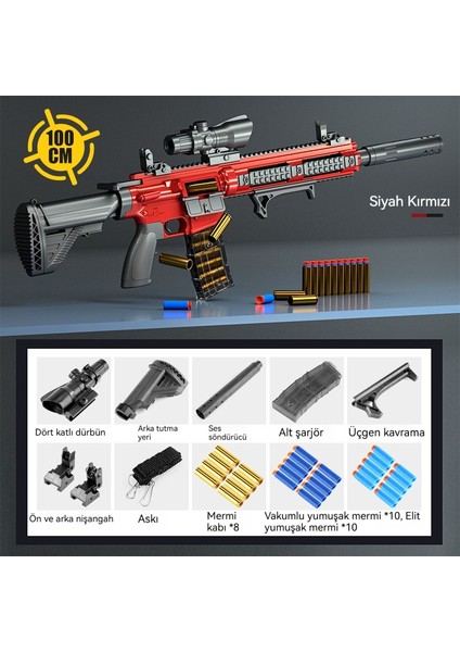 Luochen Fırlatma M416 Oyuncak Yumuşak Mermi Tabancası (Yurt Dışından) fiyatları