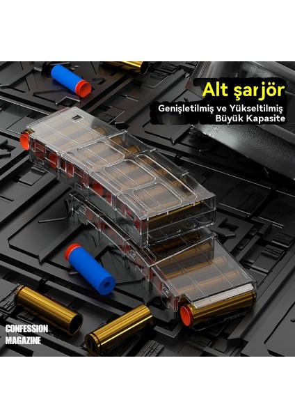 Luochen Fırlatma M416 Oyuncak Yumuşak Mermi Tabancası (Yurt Dışından) indirimleri
