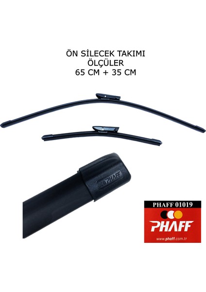 Renault Captur (2013-2015) Ön Silecek Süpürgesi 650MM + 350MM modelleri