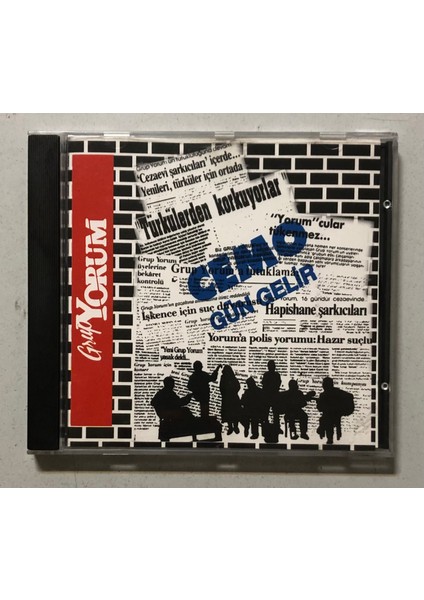 Grup Yorum Cemo Gün Gelir CD (Orijinal 1994 Dönem Baskı Cd)