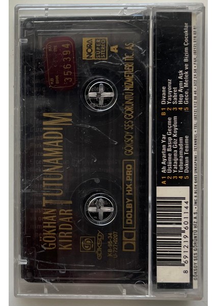 Gökhan Kırdar Tutunamadım Kaset Orijinal Dönem Baskı Kaset) fiyatları