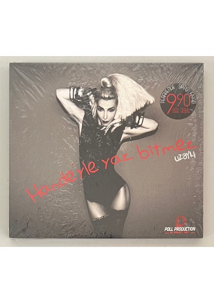 Hande Yener Hande'yle Yaz Bitmez CD (Jelatininde Sıfır Orijnal Dönem Baskı Cd)