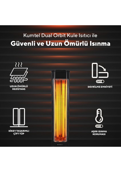 Dual Orbit Kule Isıtıcı MH-2300