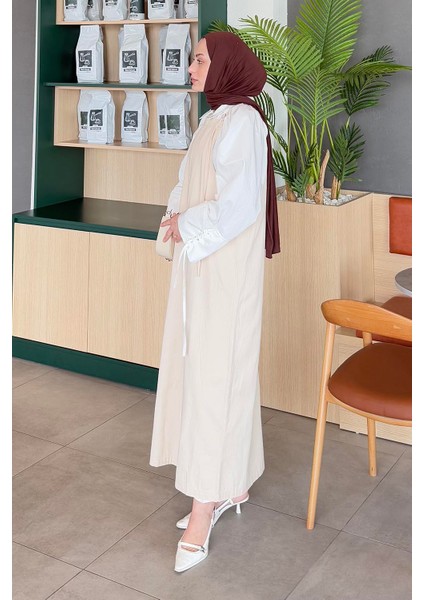 Gabardin Tesettür Jile Krem fırsatları