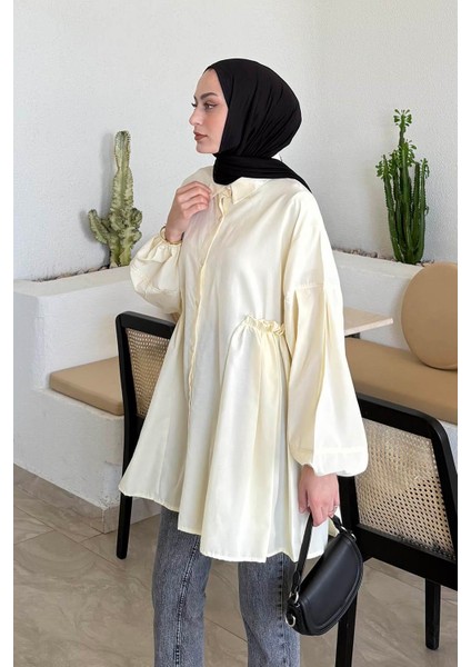 Lopez Balon Kol Tunik Sarı fiyatları