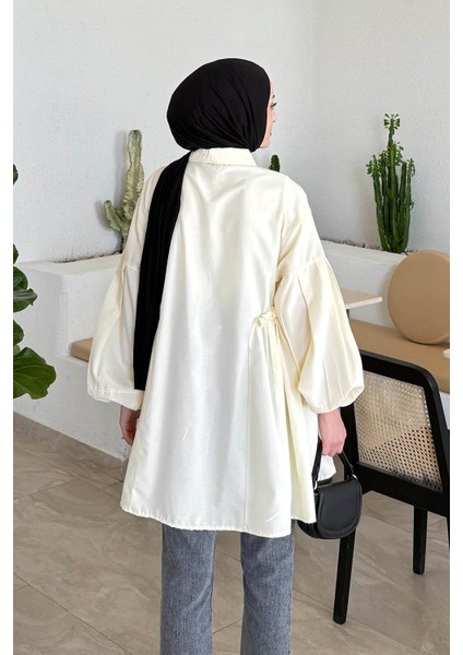 Lopez Balon Kol Tunik Sarı fırsatları