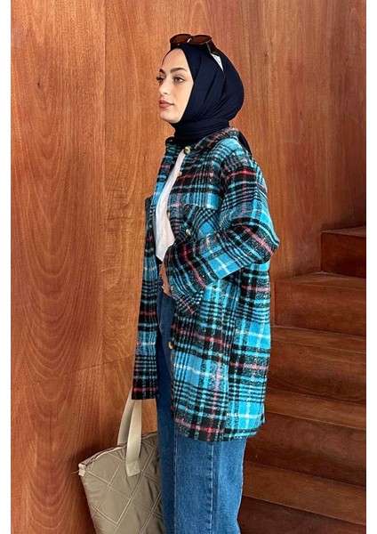 Ekose Desen Çift Cep Detaylı Oduncu Gömlek Bordo fiyatları