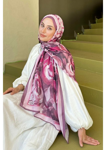 Çiçek Desen Pamuk Şal Gül fiyatları