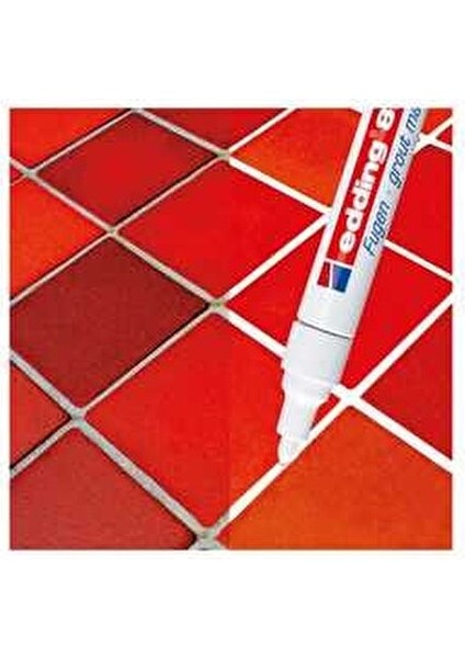 8200 Fayans Derz Kalemi Beyaz Renkli Özel Tasarım Kalem Sanatsal Kullanım İçin