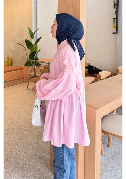 Lopez Balon Kol Tunik Şeker Pembesi fiyatları