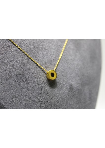 14 Ayar Altın O Harfi Kolye Zinciriyle Beraber fiyatları