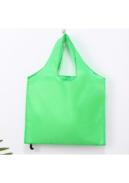 Büyük Kapasiteli Süpermarket Alışveriş Çantası Polyester Depolama Çantası Taşınabilir Katlanır El Alışveriş Çantası (Yurt Dışından)