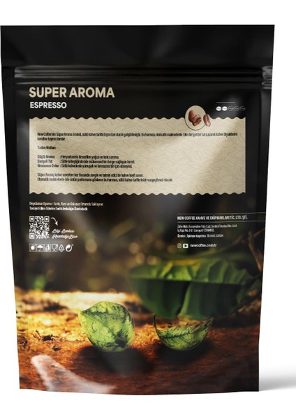 SA1000GR Super Aroma 1000 gr Espresso Çekirdek Kahve