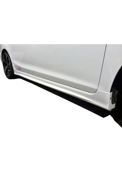 Honda Civic Fb7 Mugen Yan Marşpiyel Seti Plastik 2 Adet Mat Siyah 2012 2013 2014 2015 2016 modelleri