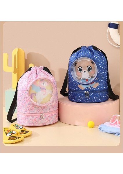 Travel Karikatür Yüzme Çantası Büyük Kapasiteli Kuru ve (Yurt Dışından) modelleri