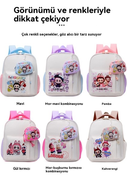 Çocuk Karikatür Hafif Sırt Çantası,anaokulu Öğrencileri Okul Çantası,omurga Koruyucu Baskılı Kız Okul Çantası (Yurt Dışından) fiyatları
