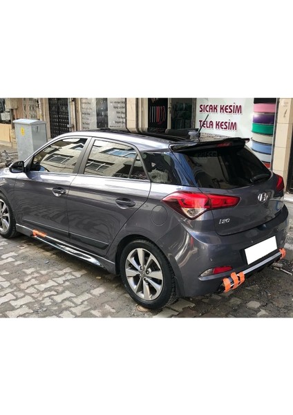 Hyundai I20 Çıkıntılı Yan Marşpiyel Seti Plastik 2 Adet Mat Siyah 2014 2015 2016 2017 2018 fırsatları