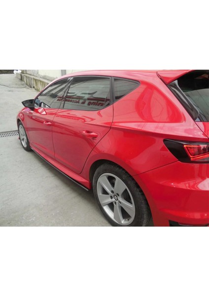 Seat Leon Mk3 Yan Marşpiyel Altı Lip Çıta Bıçak Tam Uyumlu Parlak Siyah modelleri