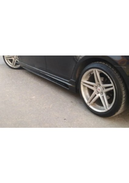 Chevrolet Cruze Rieger Yan Marşpiyel Seti Plastik 2 Adet Mat Siyah 2009 2010 2011 2012 2013 2014 modelleri