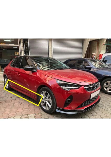 Opel Corsa F Yan Marşpiyel Seti Plastik 2 Adet Mat Siyah 2019 2020 2021 2022 2023 2024 fiyatları