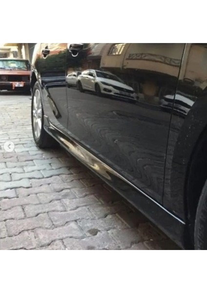 Opel Corsa F Yan Marşpiyel Seti Plastik 2 Adet Mat Siyah 2019 2020 2021 2022 2023 2024 modelleri