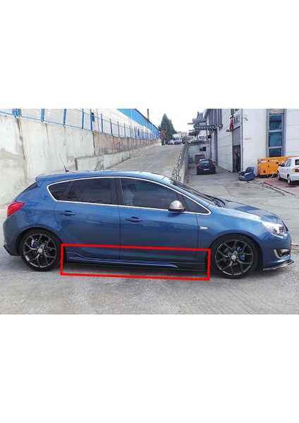 Opel Astra J Sedan Opc Yan Marşpiyel Seti Plastik 2 Adet Mat Siyah 2009-2015 fırsatları