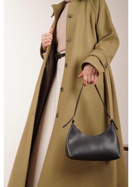 Düğmeli Kloş Kaban - Ihlamur fırsatları